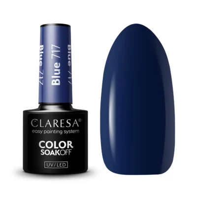 Claresa Lakier Hybrydowy BLUE 717 5 g