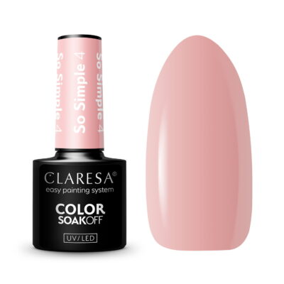 Claresa Lakier hybrydowy SO SIMPLE 4 5g
