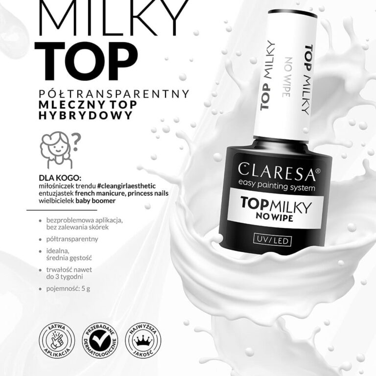 CLARESA Top Milky No wipe- 5g