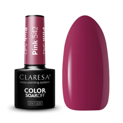 Claresa Lakier hybrydowy PINK 542 5g