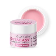 Claresa Żel budujący Soft&Easy BABY PINK 45G - Milky Pink