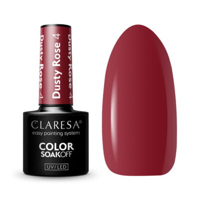 Claresa Lakier Hybrydowy DUSTY ROSE 4 5g