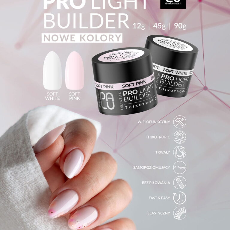 PALU Żel w butelce PRO MASTER BOTTLE GEL - SOFT WHITE 11g