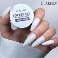 Claresa Żel budujący Soft&Easy Milky White