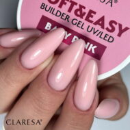 Claresa Żel budujący Soft&Easy BABY PINK