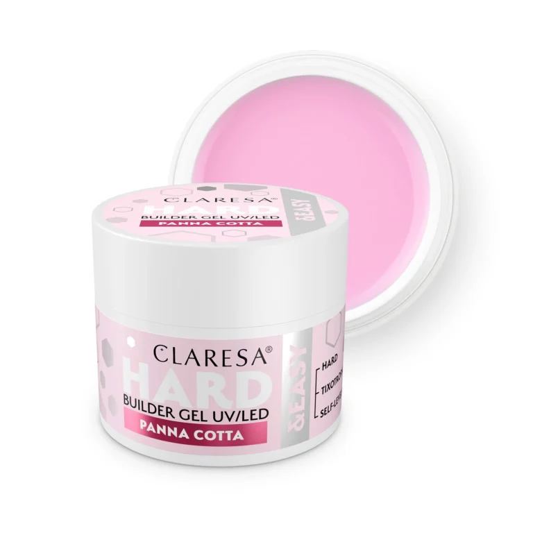 CLARESA Żel budujący Hard&Easy Panna Cotta 45g