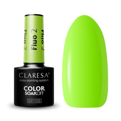 Claresa Lakier Hybrydowy FLUO 2 5g
