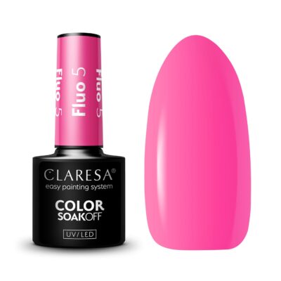 Claresa Lakier Hybrydowy FLUO 5 5g