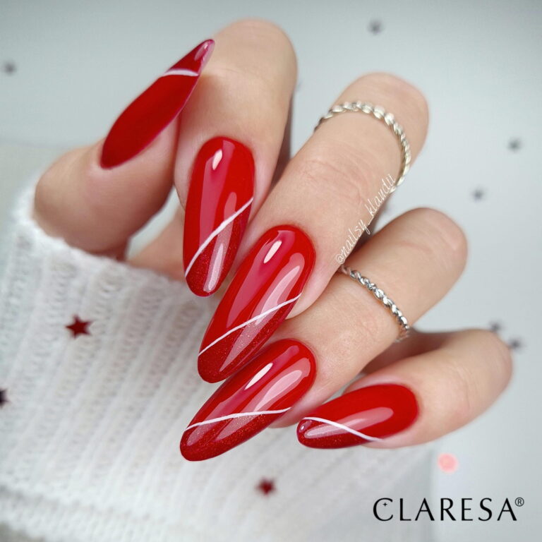 Claresa Lakier hybrydowy RED 418 5g