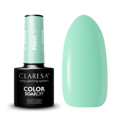 Claresa Lakier hybrydowy MINT 3 5 g