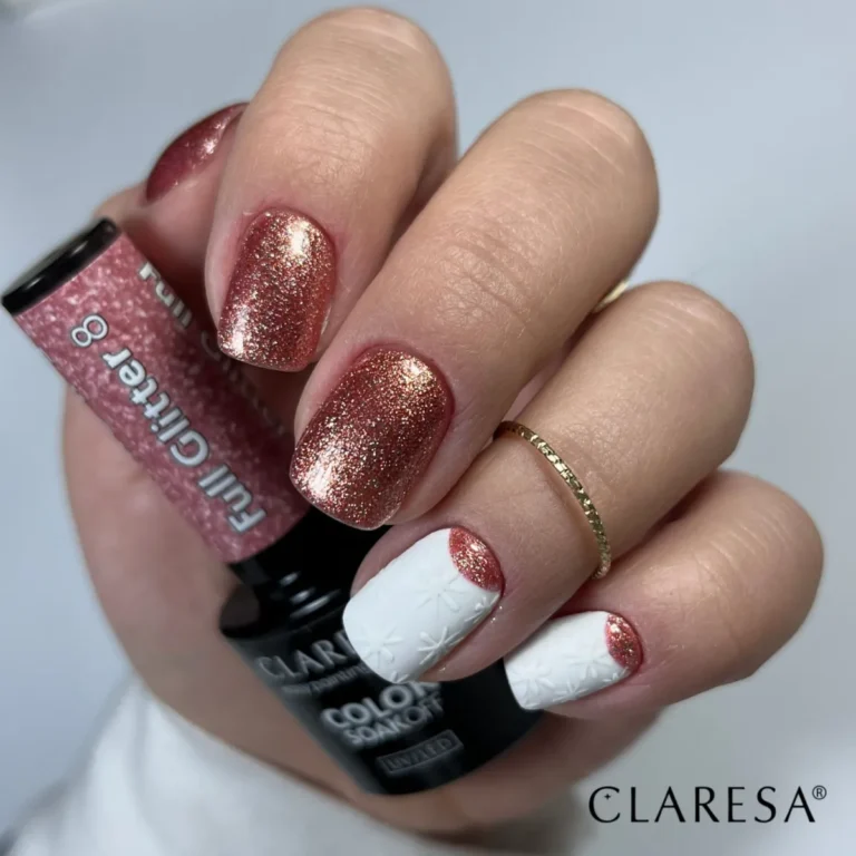 White-1000,-full-glitter-8 Claresa Lakier hybrydowy FULL GLITTER 8 5g
